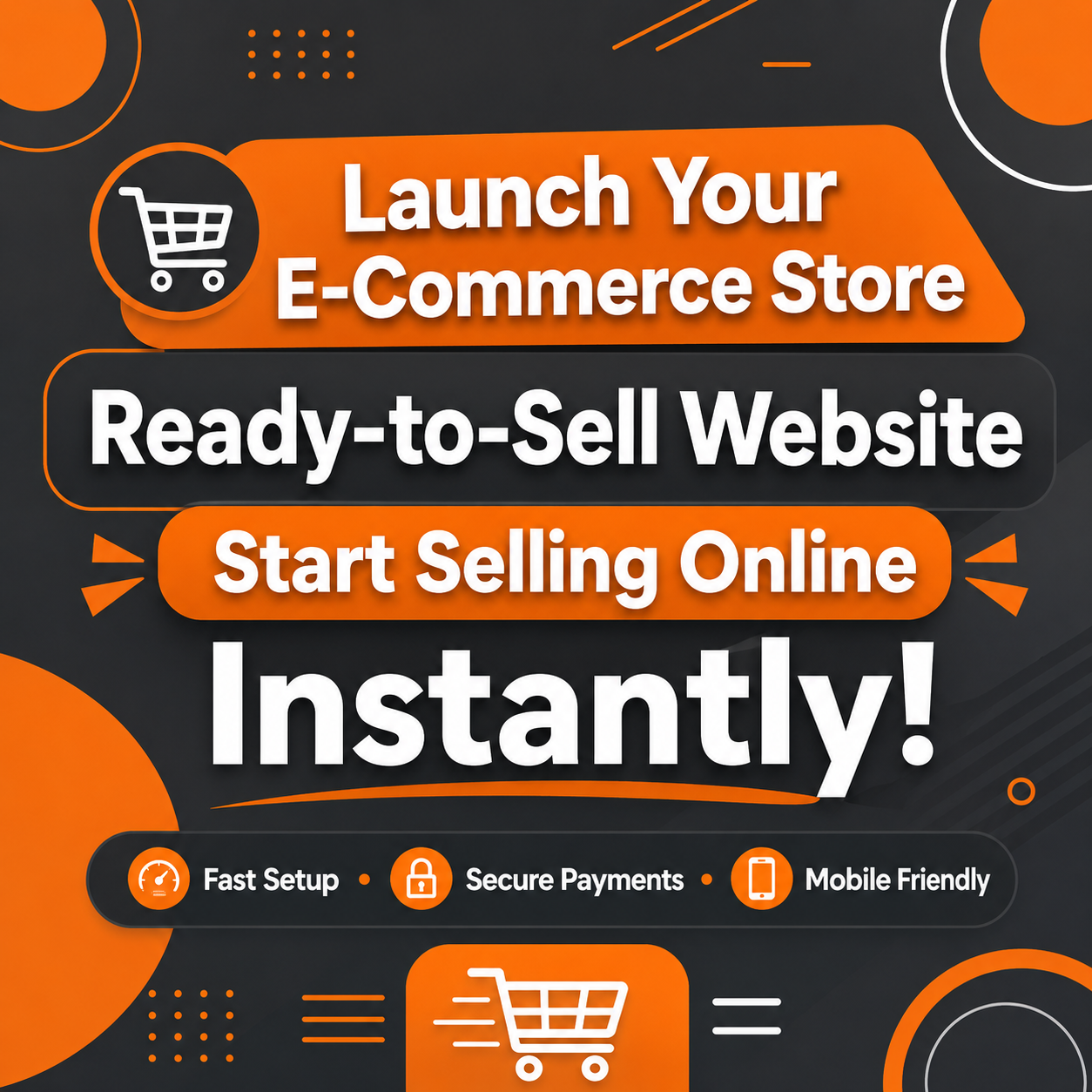 Ready-to-Launch E-Commerce Website – Sell Online Instantly!