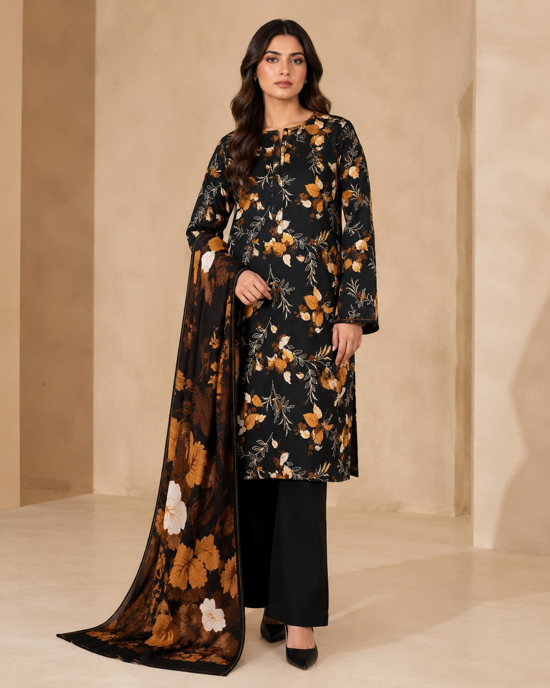 alkaram 3pc unstitched digital lawn suit for women new collection 2026